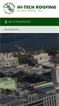 Mobile Screenshot of hi-techroofing.com